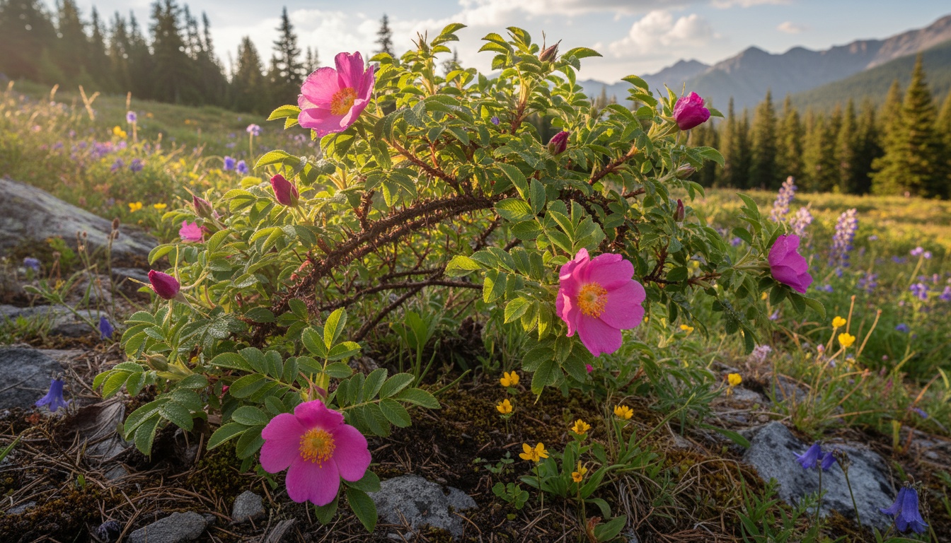 Prickly Rose (Rosa Acicularis) - Growing Guide | Neighborbrite