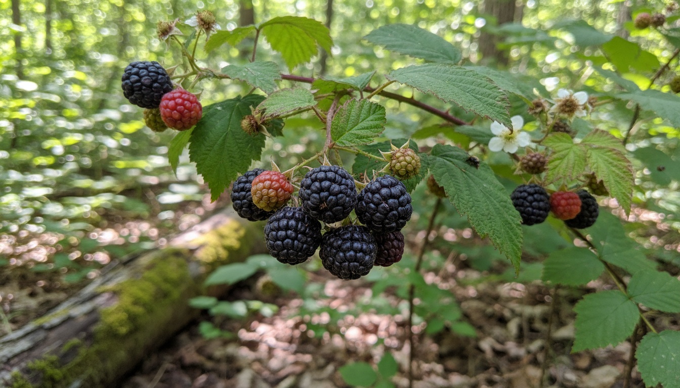 Caroline Black Raspberry (Rubus Canadensis) - Growing Guide | Neighborbrite