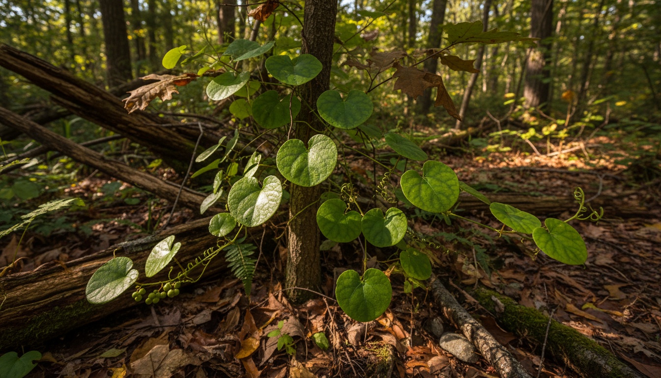 Roundleaf Tree Roundleaf Greenbrier (Smilax Rotundifolia) - Growing Guide | Neighborbrite